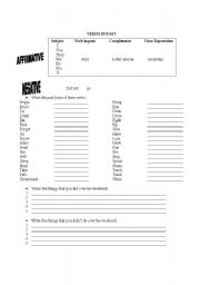 English Worksheet: Introduction of simple past