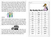 English worksheet: Buddy book 3