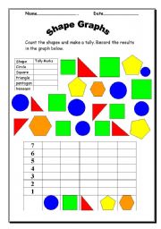 English Worksheet: Graphs