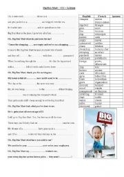 English Worksheet: Big Box Mart