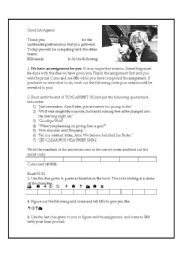 English worksheet: Stormbeaker Mission