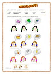 English Worksheet: LIKES AND DISLIKES / FOOD AND DRINKS