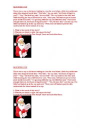 English worksheet: Joke santa claus!!!!