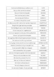 English Worksheet: Intonation and moods