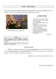 English worksheet: Written Production