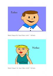 English Worksheet: family members