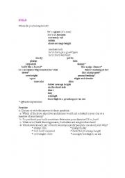 English worksheet: ADJ BUILD