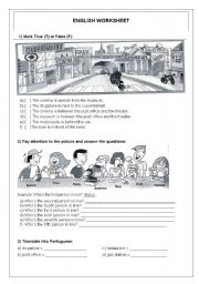 English Worksheet: English worksheet