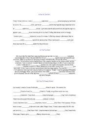 English worksheet: General Practise for elementary english