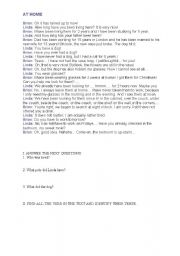 English Worksheet: READING COMPREHENSION