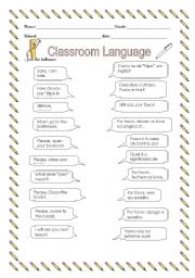 classroom language