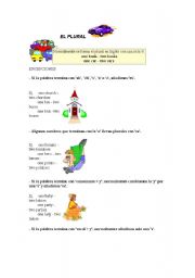 English Worksheet: plural