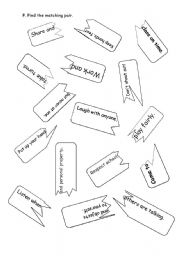 English Worksheet: classroom rules