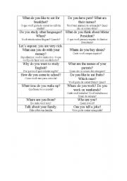 English worksheet: Breaking Ice