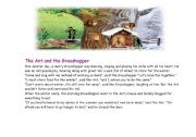 English Worksheet: THE ANT AND THE GRASSHOPPER