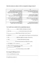 English Worksheet: Used To Worksheet