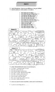 English Worksheet: Toys