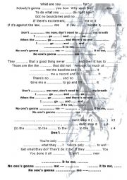 English Worksheet: MADONNA Give it 2 me 