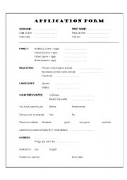 English Worksheet: Applying for a job