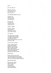 English Worksheet: Poems
