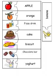 English Worksheet: FOOD