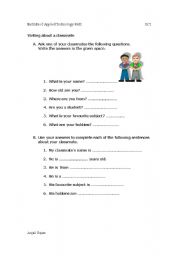 English worksheet: Practice worksheet:  Write using is/are 