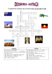 English Worksheet: Crosswords Australia
