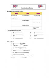 English Worksheet: past tense worksheet