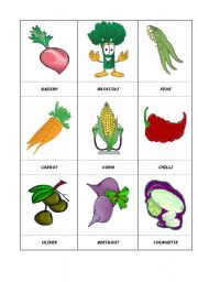 English Worksheet: VEGETABLES and GREENERY (2/2)