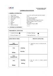 English worksheet: present simple tense