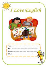 English Worksheet: Cover Page 2