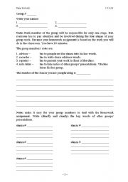 English Worksheet: The Kitten and the Kangaroo