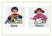 English Worksheet: classroom flashcards 4