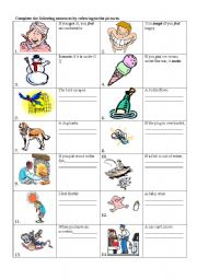 English Worksheet: Conditionals Type 0