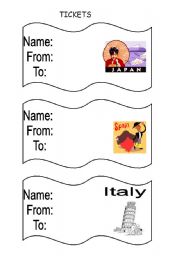 English Worksheet: flashcards