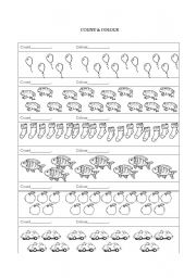 English Worksheet: numbers 