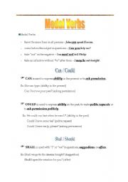 Modal verbs