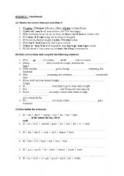 English Worksheet: conditionals