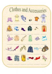 Clothes and Accessories