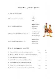 English Worksheet: 