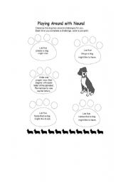 English worksheet: dogs and nouns