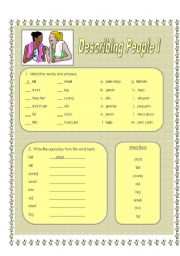 Describing People I (color)