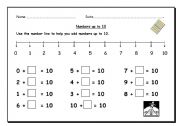 English worksheet: Addition