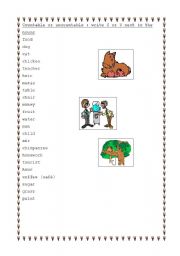 English worksheet: countable or uncountable
