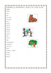 English Worksheet: countable or uncountable