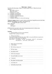 English worksheet: Explanation and exercises abt Going to