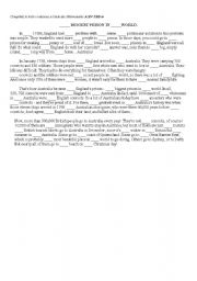English Worksheet: australia