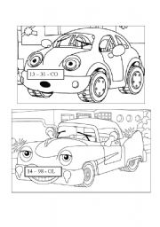 English Worksheet: Cars registration