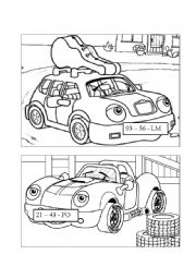 English Worksheet: Cars registration4