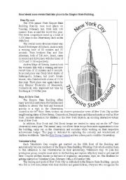 Events that take place in the Empire State Building